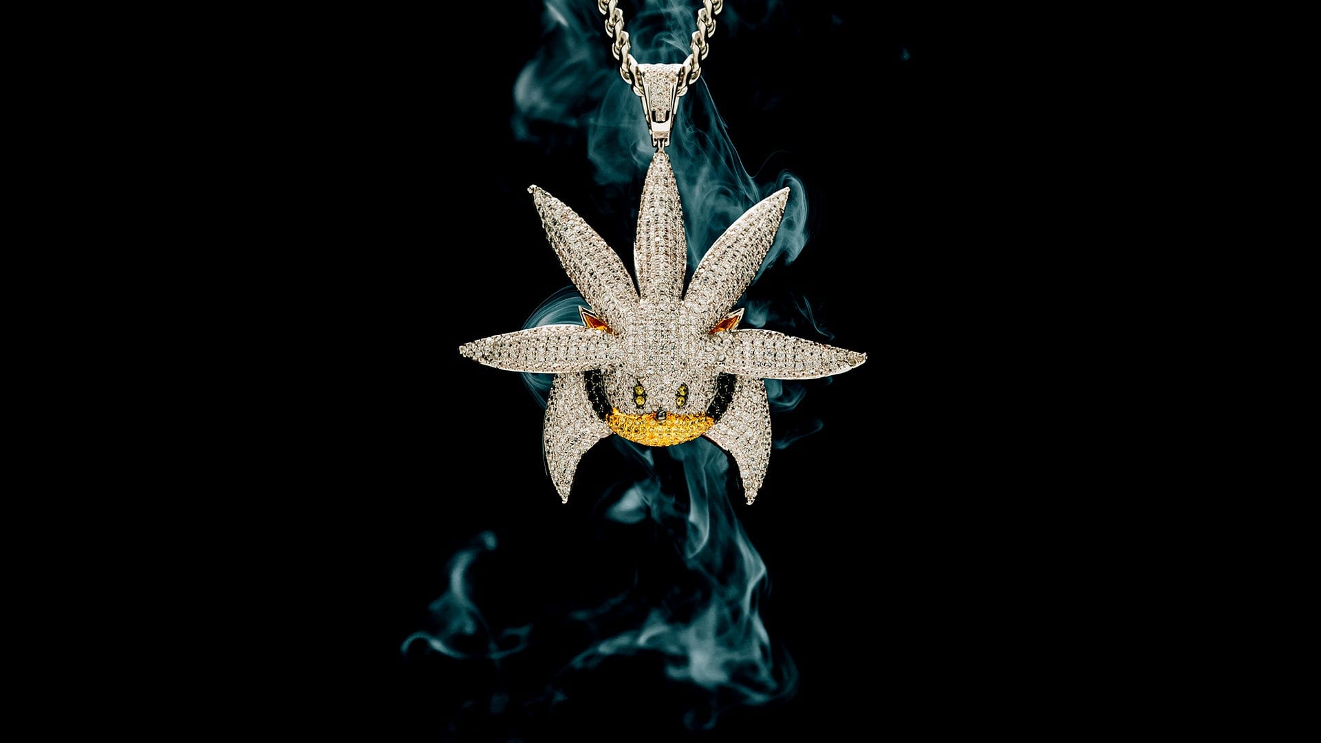 Sonic character necklace