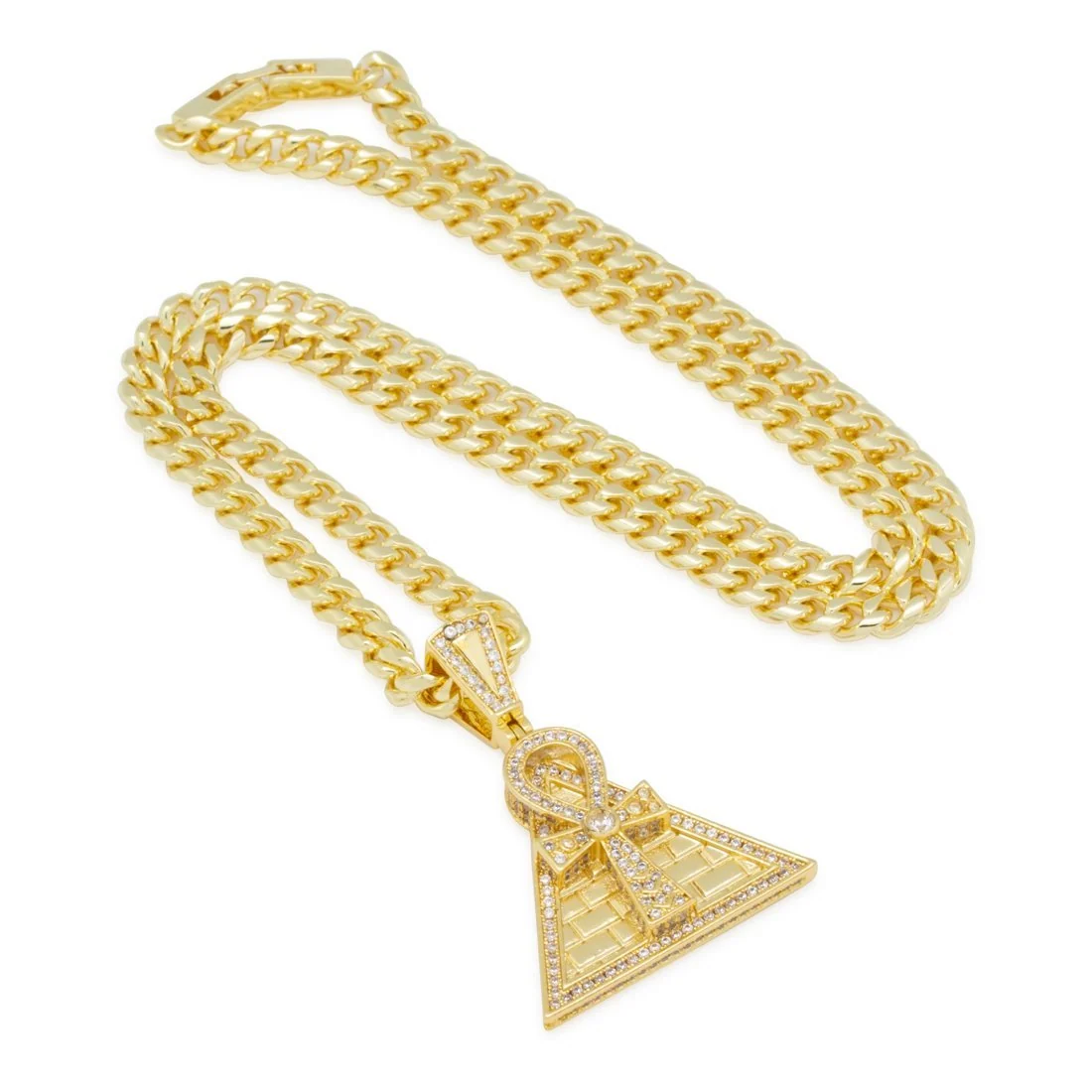 Ankh Key Pyramid Kolye