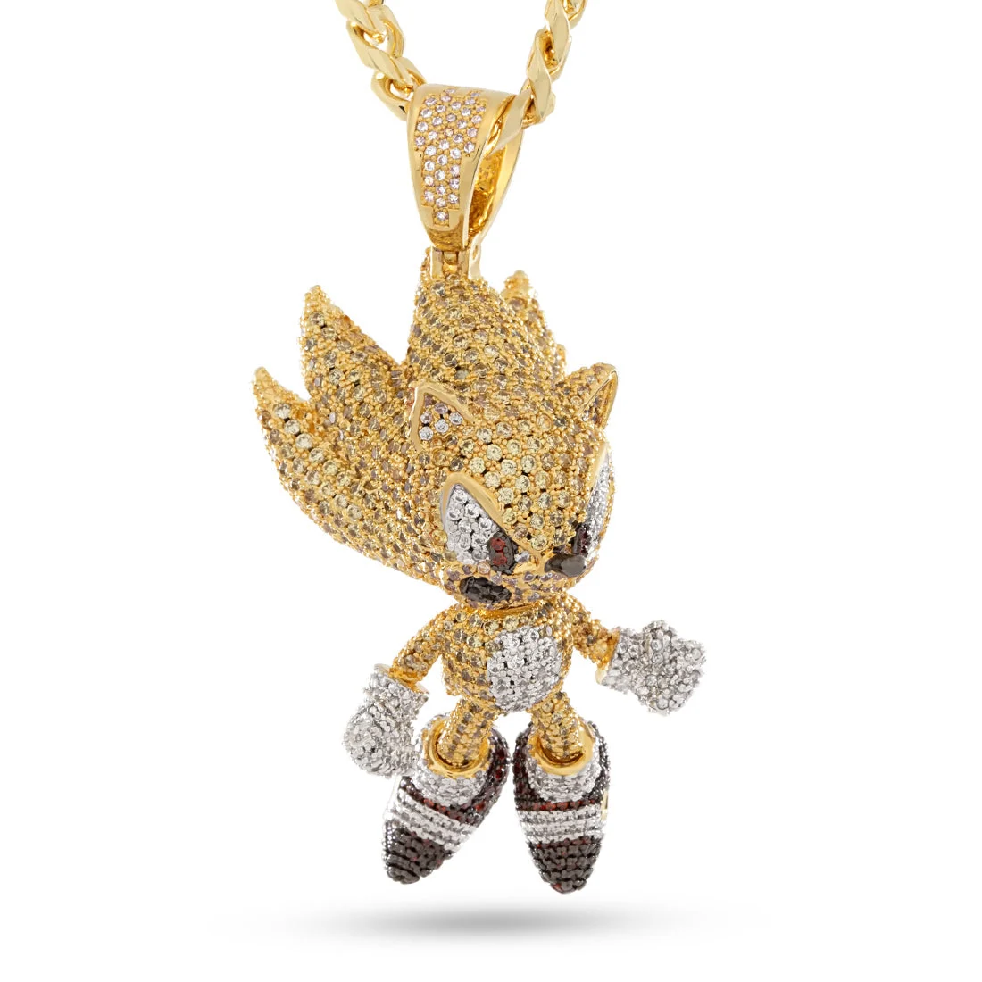 Sonic the Hedgehog x King Ice - Fast Super Sonic Halskette