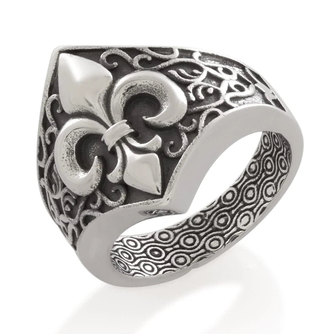 Anello Moto Fleur De Lis 20mm