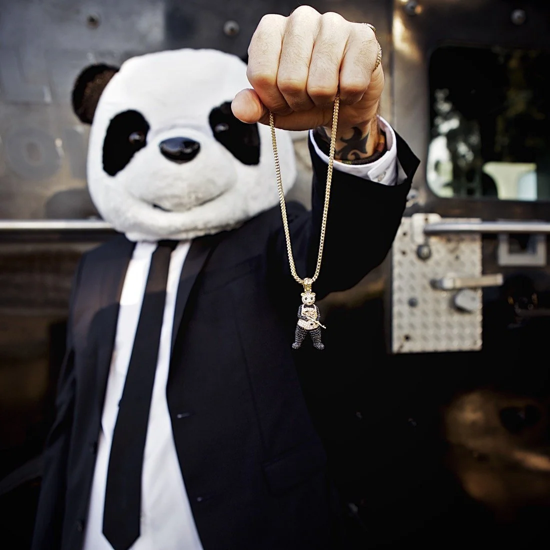 Collana Panda Man