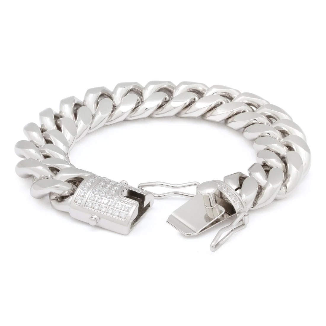 16mm Miami Cuban Link-armband