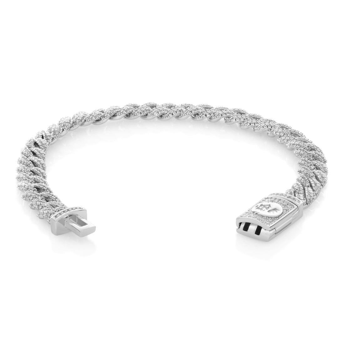 8mm Iced Miami Cuban Link Bracelet