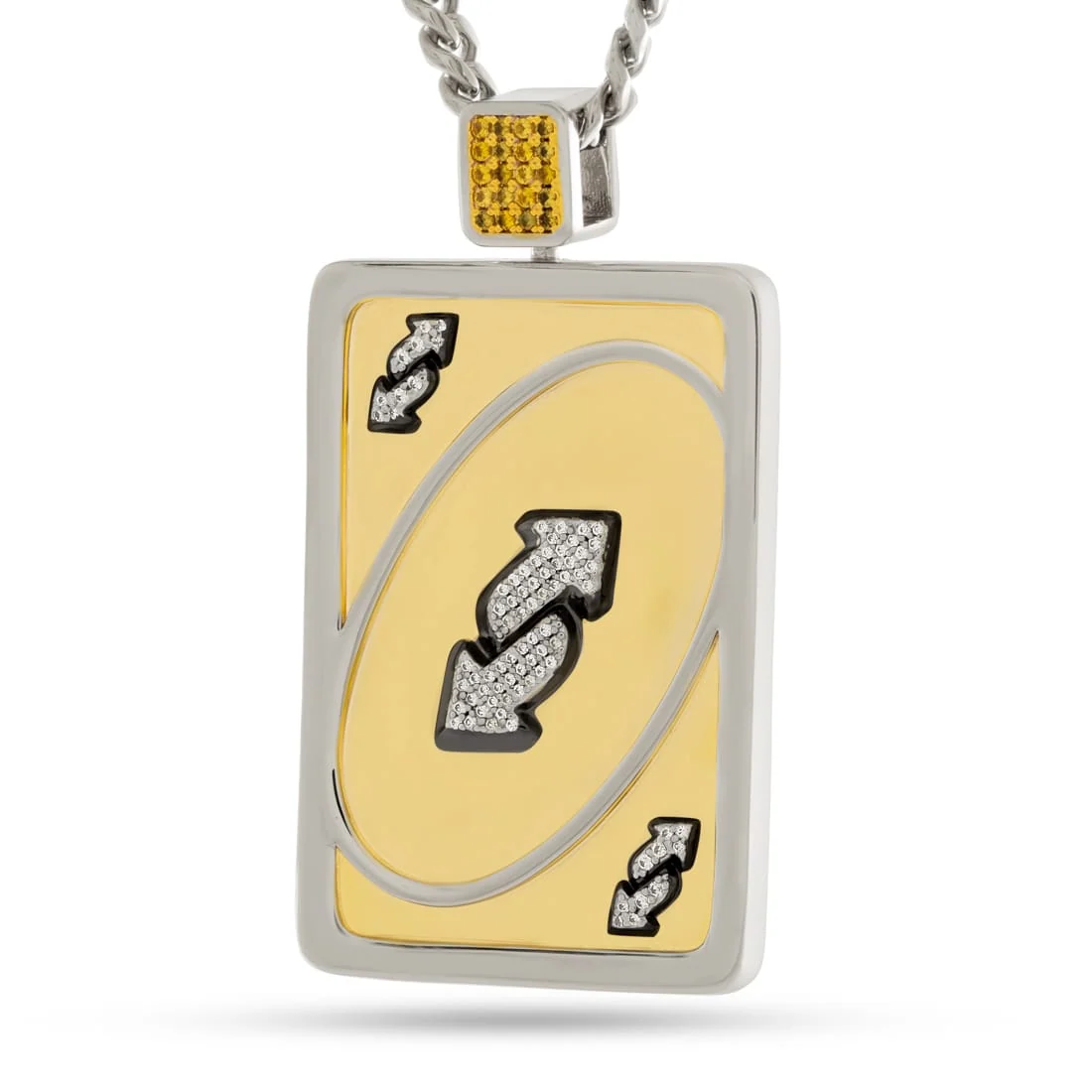 UNO x King Ice - Reverse Card Necklace