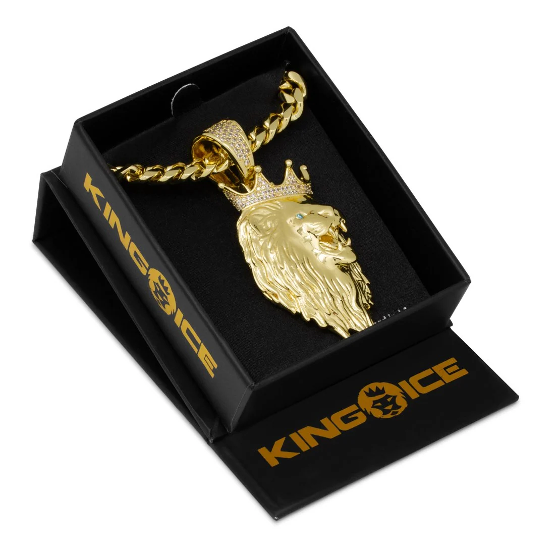 3D Boss Kükreyen Aslan Kolye