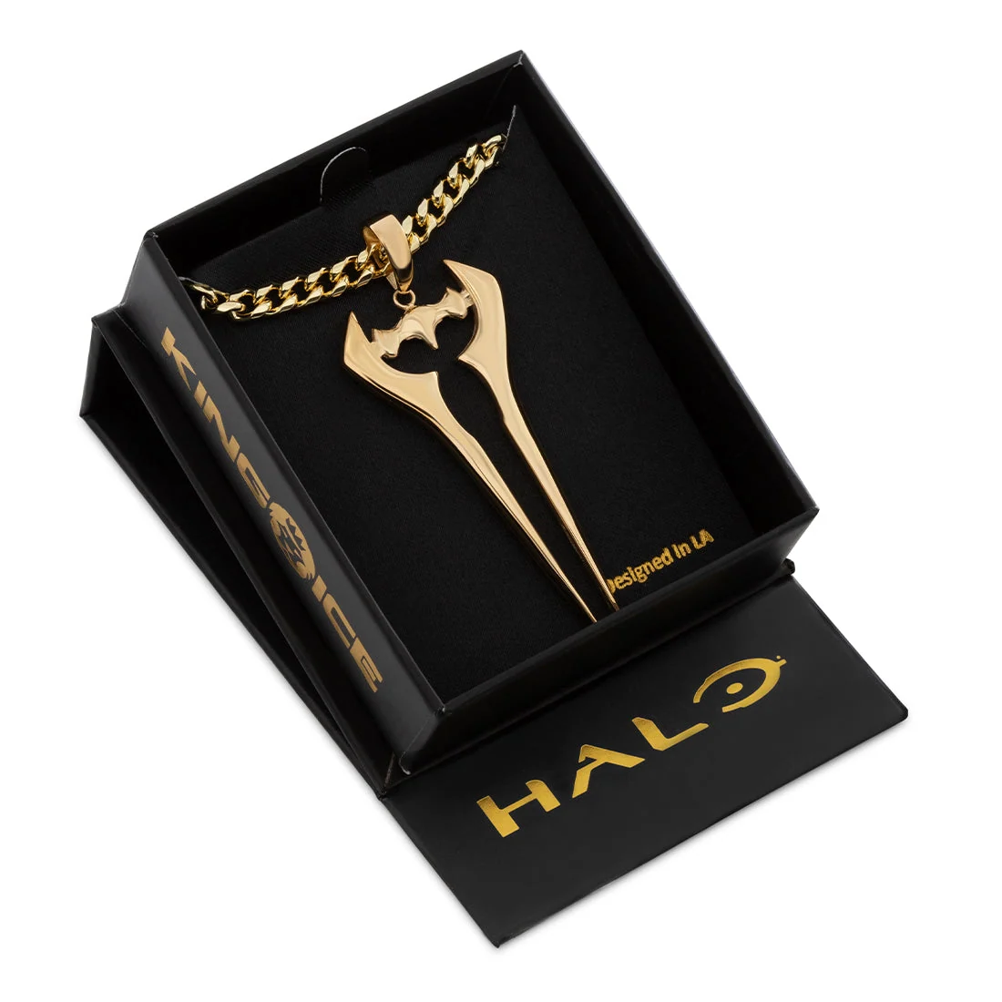 Colar Espada de Energia Halo x King Ice