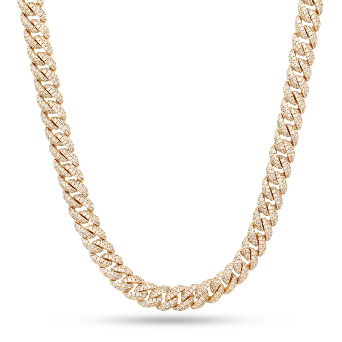 10mm Iced Miami Cuban Link-ketting