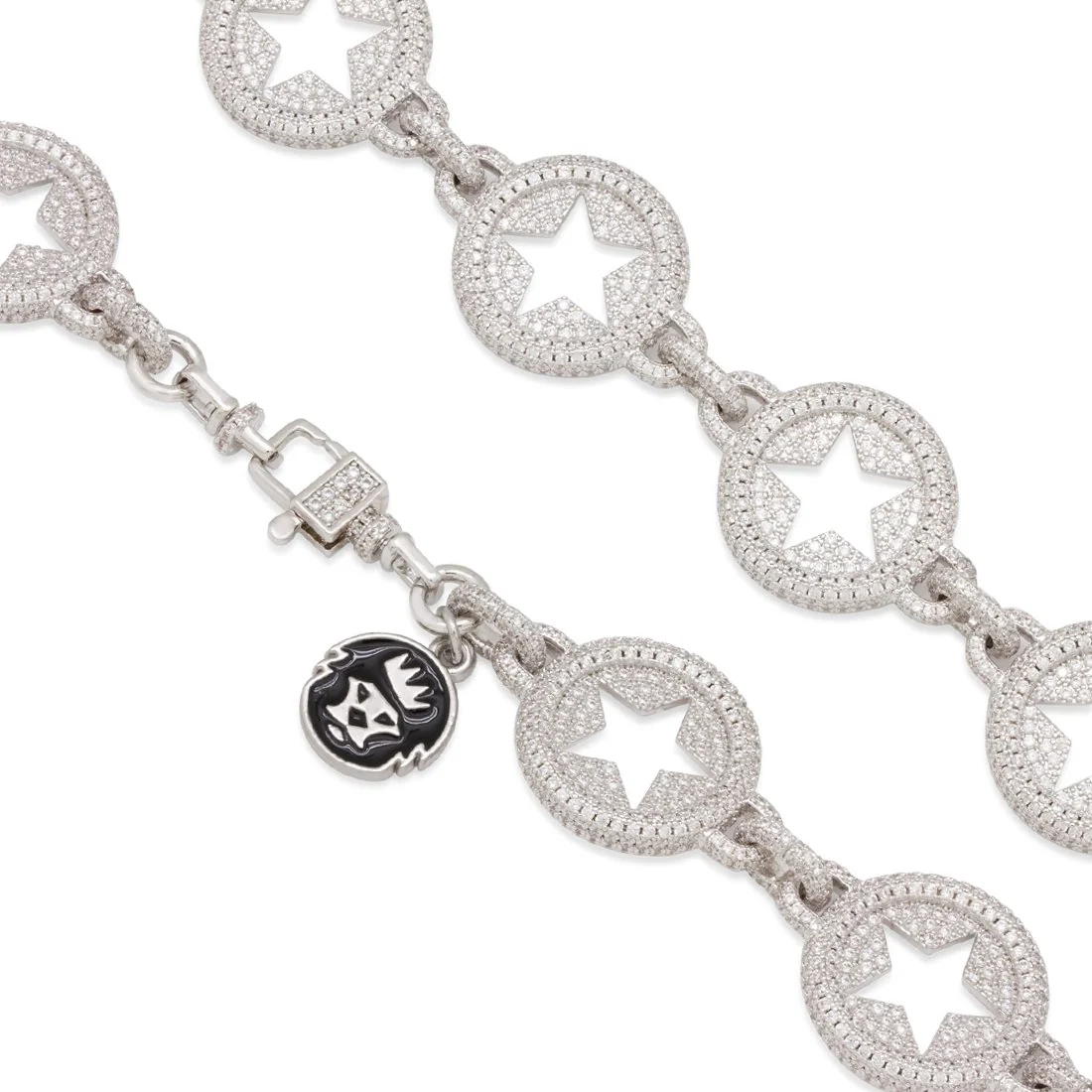 20mm Circled Star Zincir