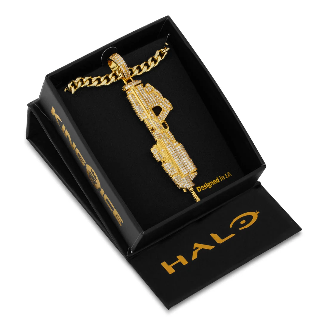 Halo x King Ice – MA5C Assault Rifle Halskette