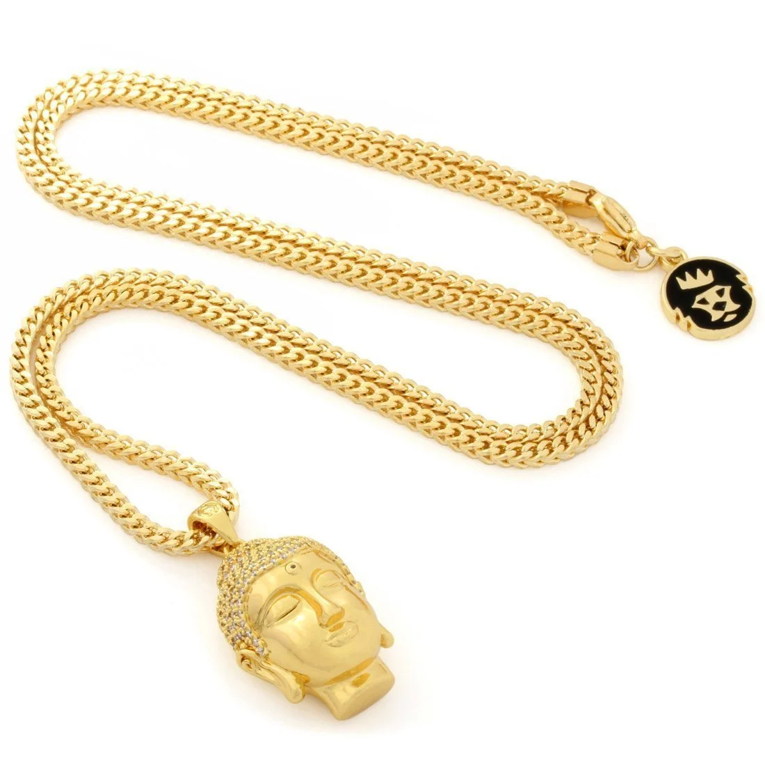 Mini collier Bouddha poli