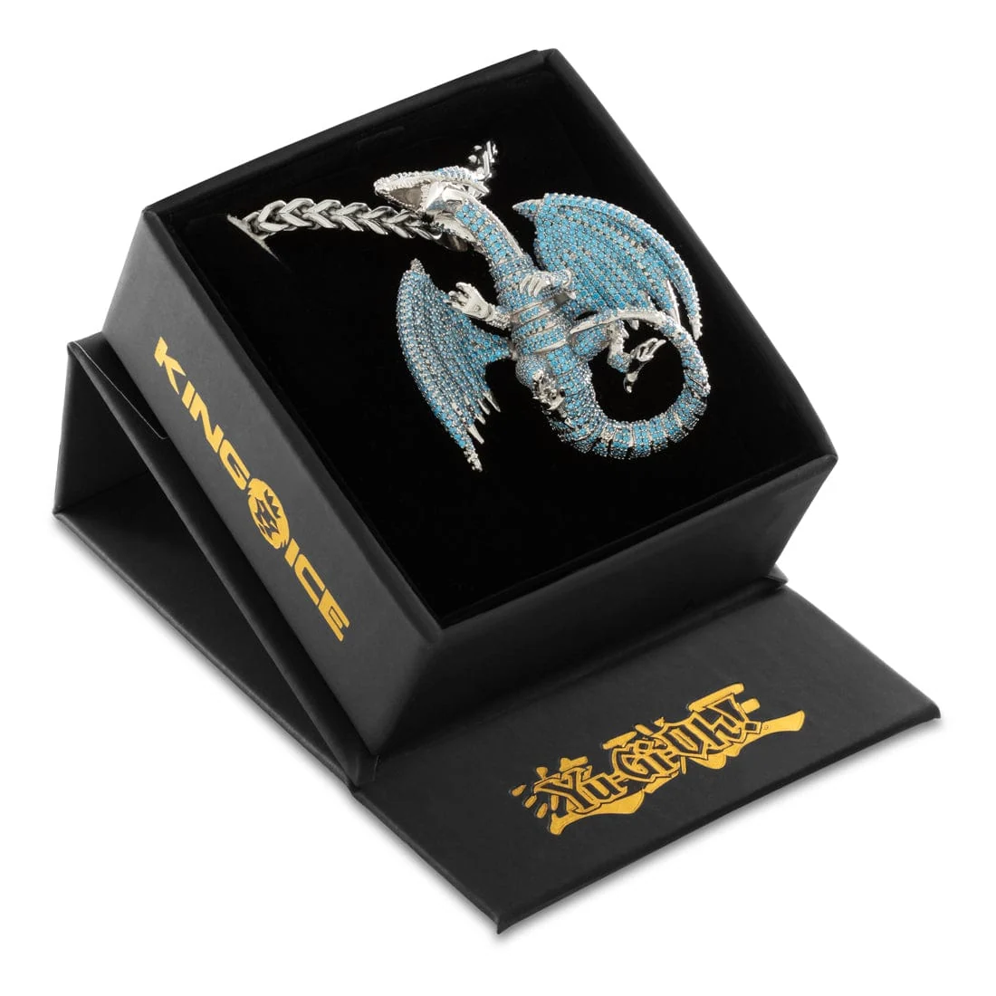 Yu-Gi-Oh! x King Ice - Blue Eyes White Dragon-ketting
