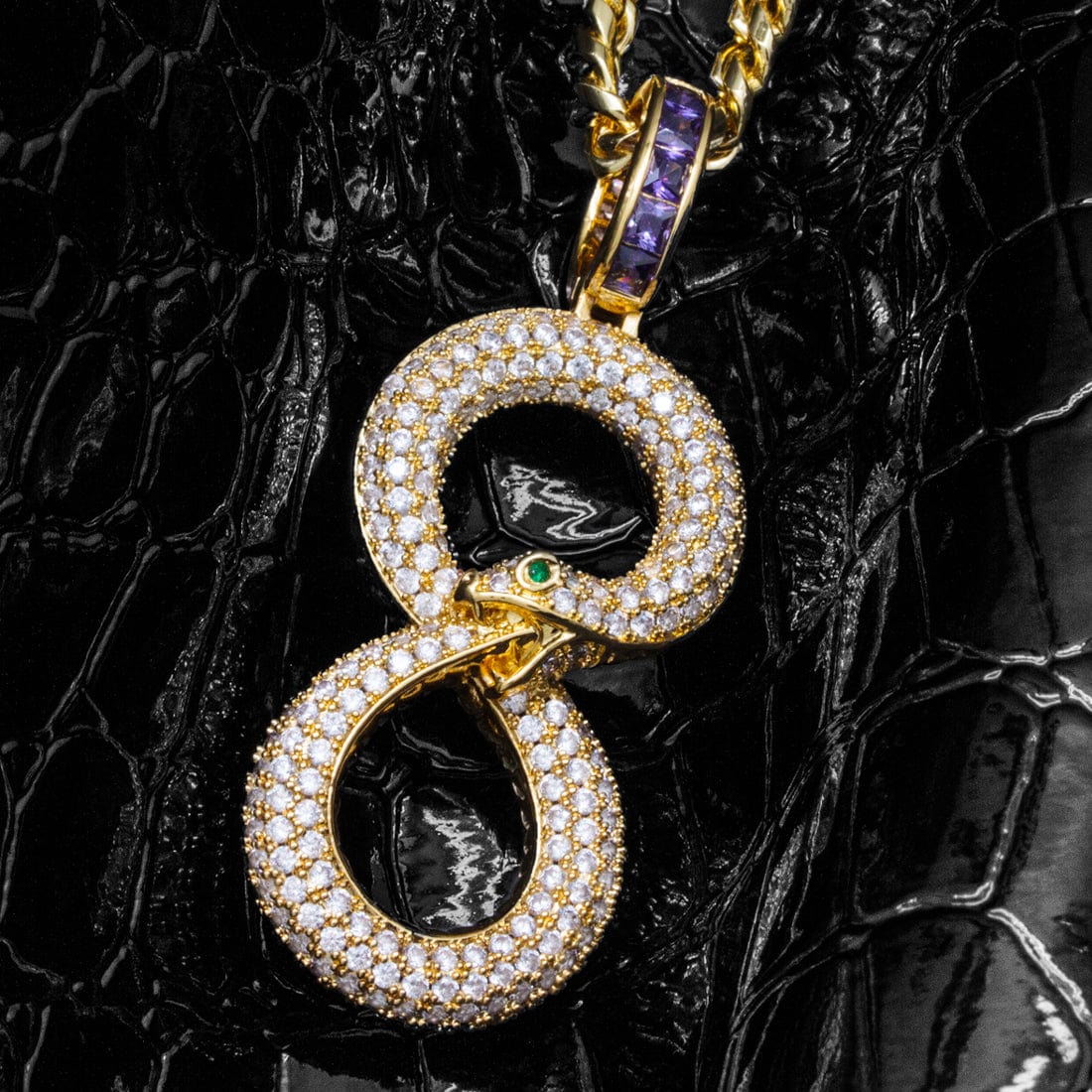 Collar Ouroboros Black Mamba