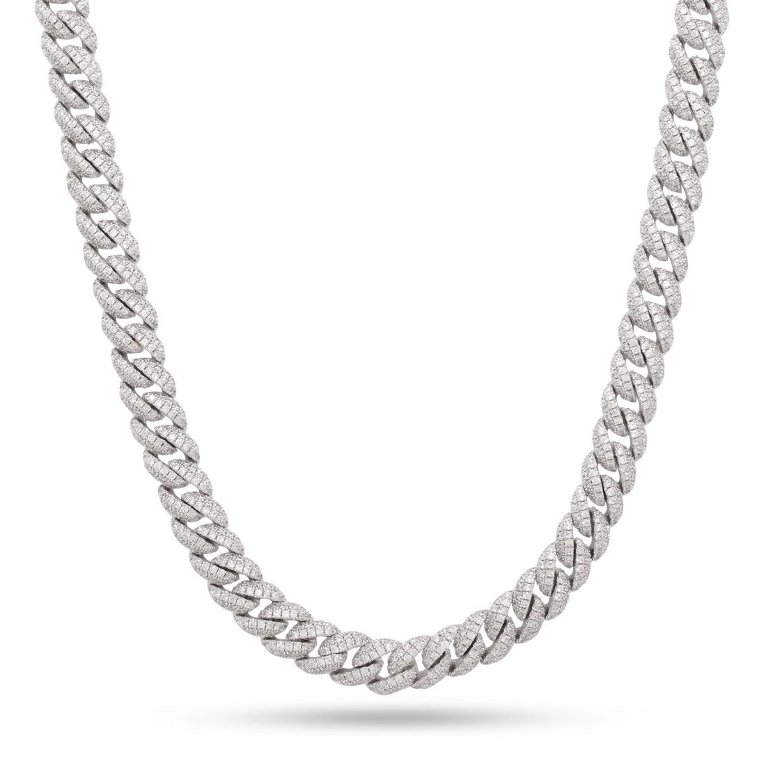 10mm Iced Miami Cuban Link-ketting