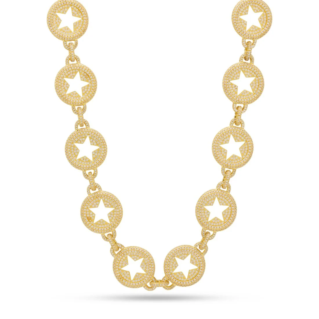 20mm Circled Star Zincir