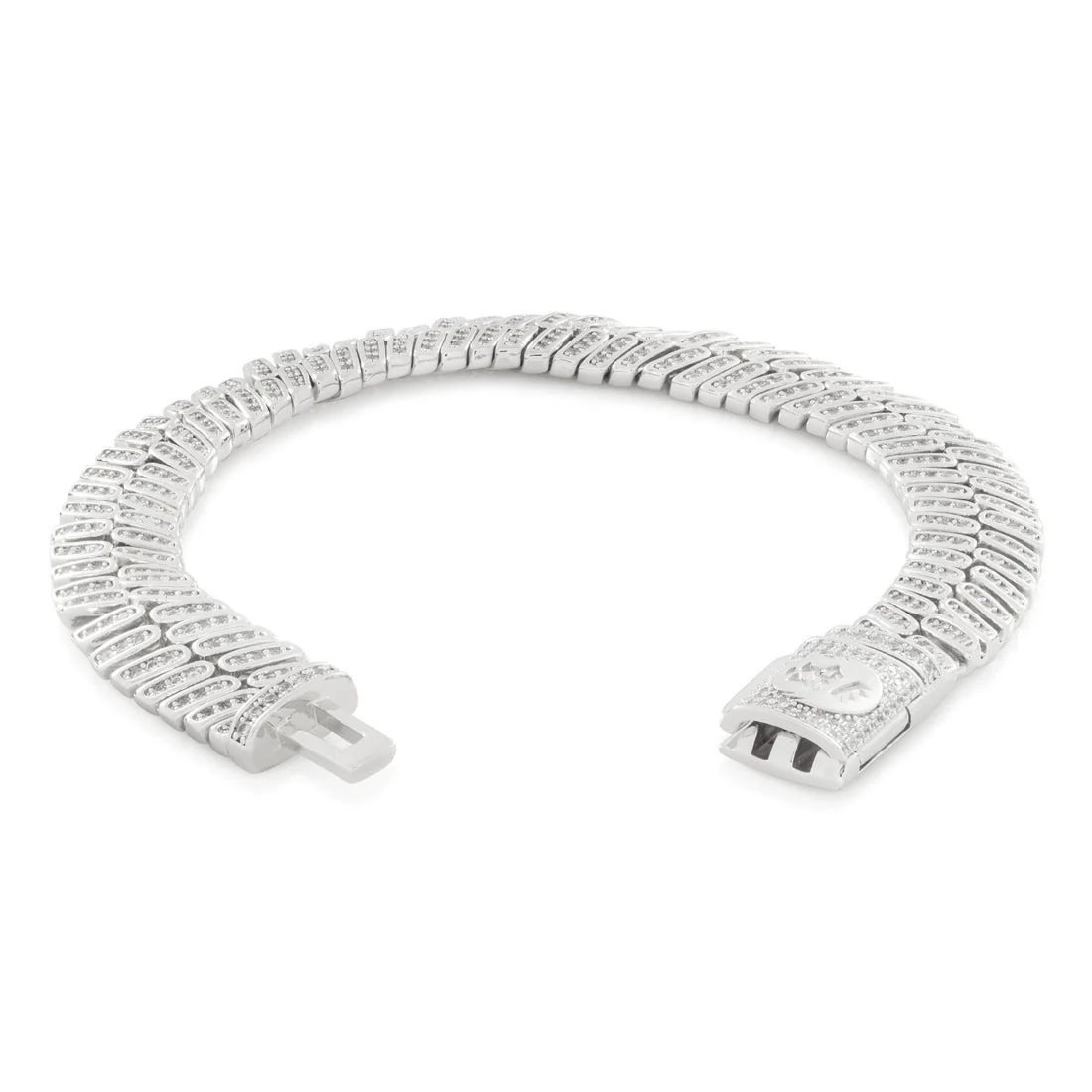 Bransoletka Iced Herringbone 12mm