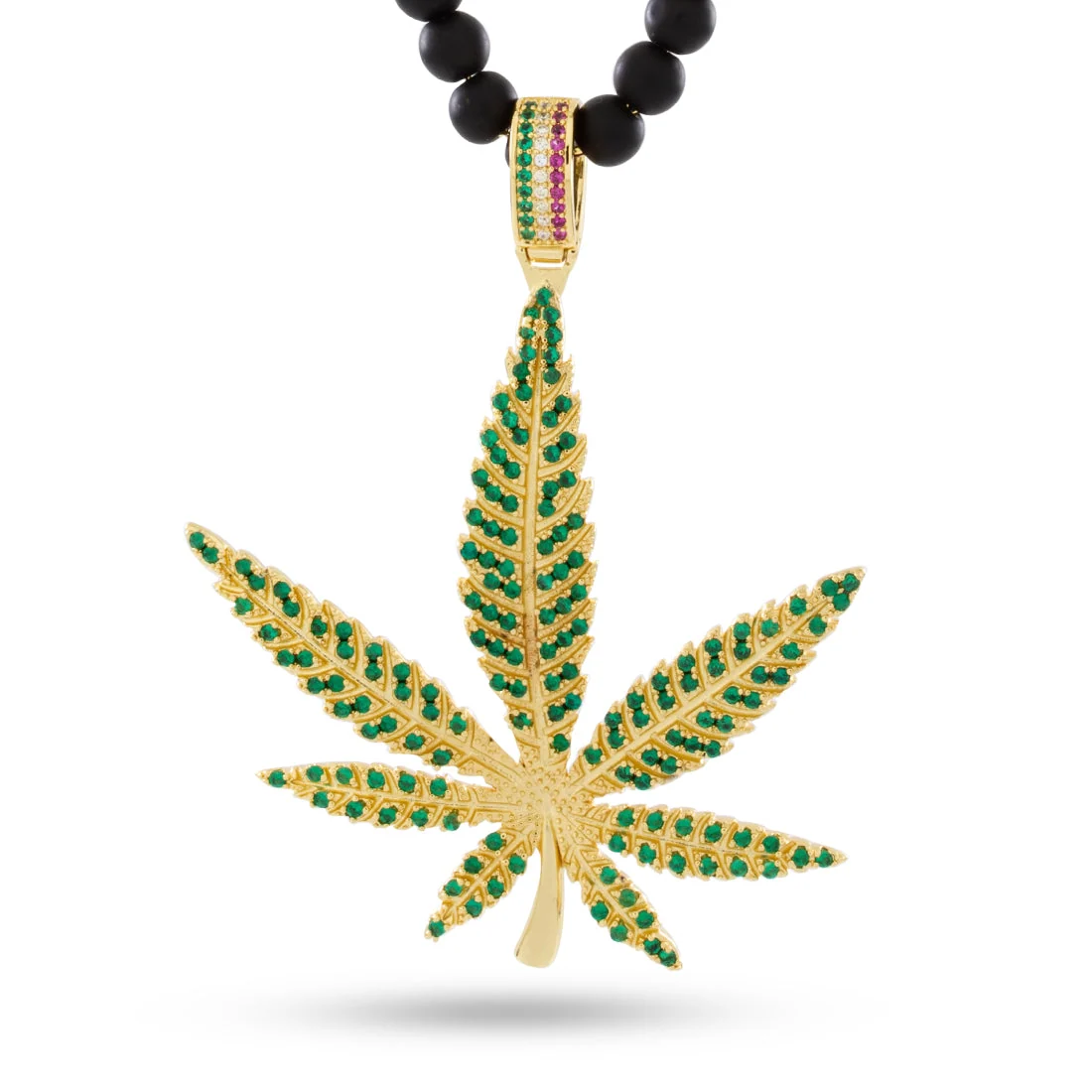 Naszyjnik High Rise Cannabis Leaf