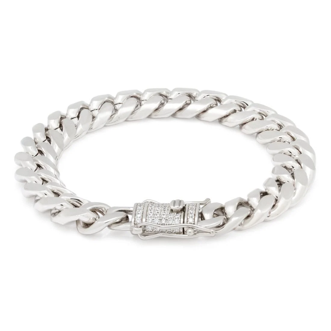 Massief gouden 10mm Miami Cuban Link armband