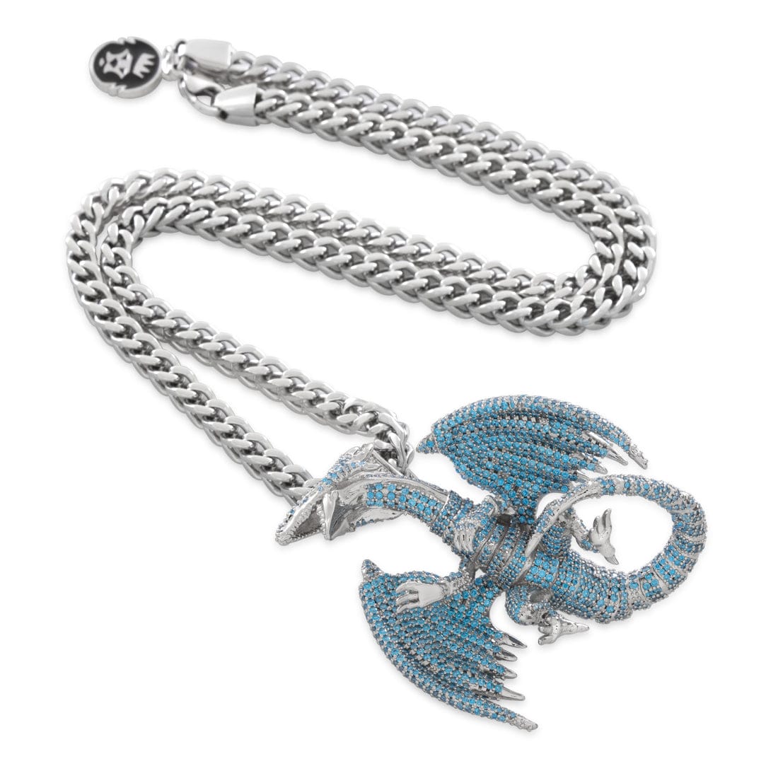 Yu-Gi-Oh! x King Ice - Blue Eyes White Dragon-ketting