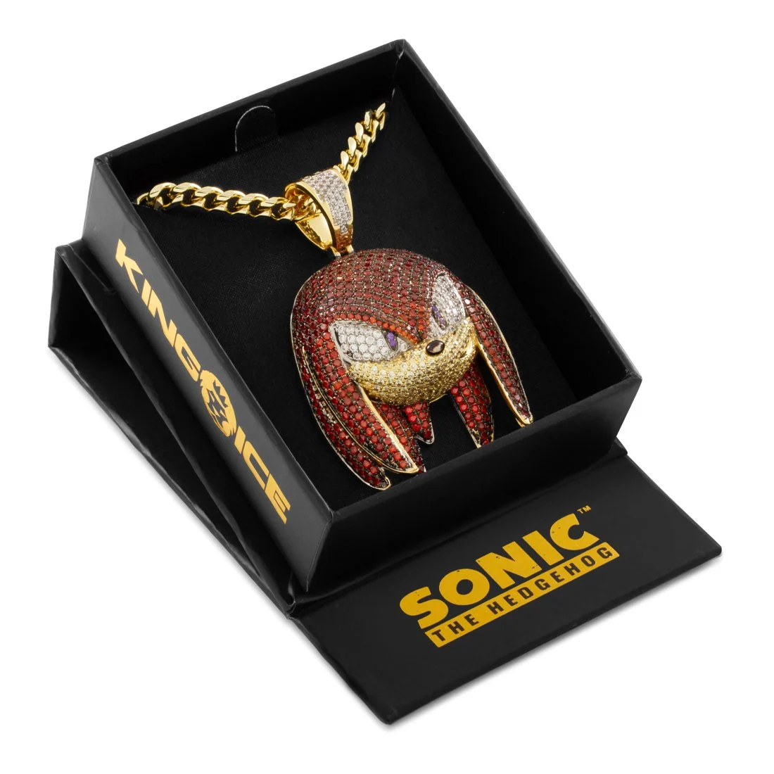 Sonic the Hedgehog x King Ice - Knuckles Halskæde FORUDBESTILLING