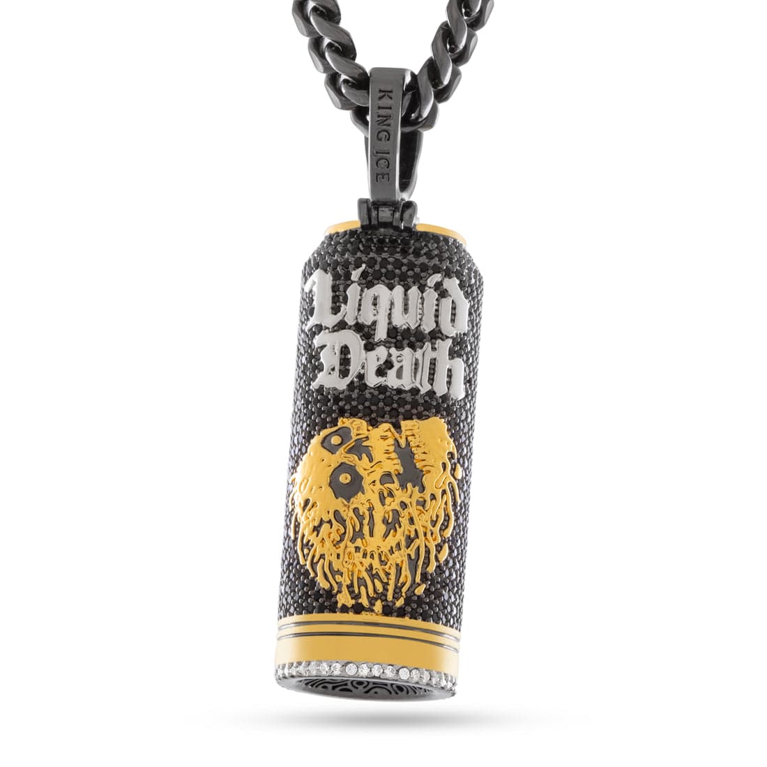 Liquid Death x King Ice - Collana Iced lattina acqua frizzante