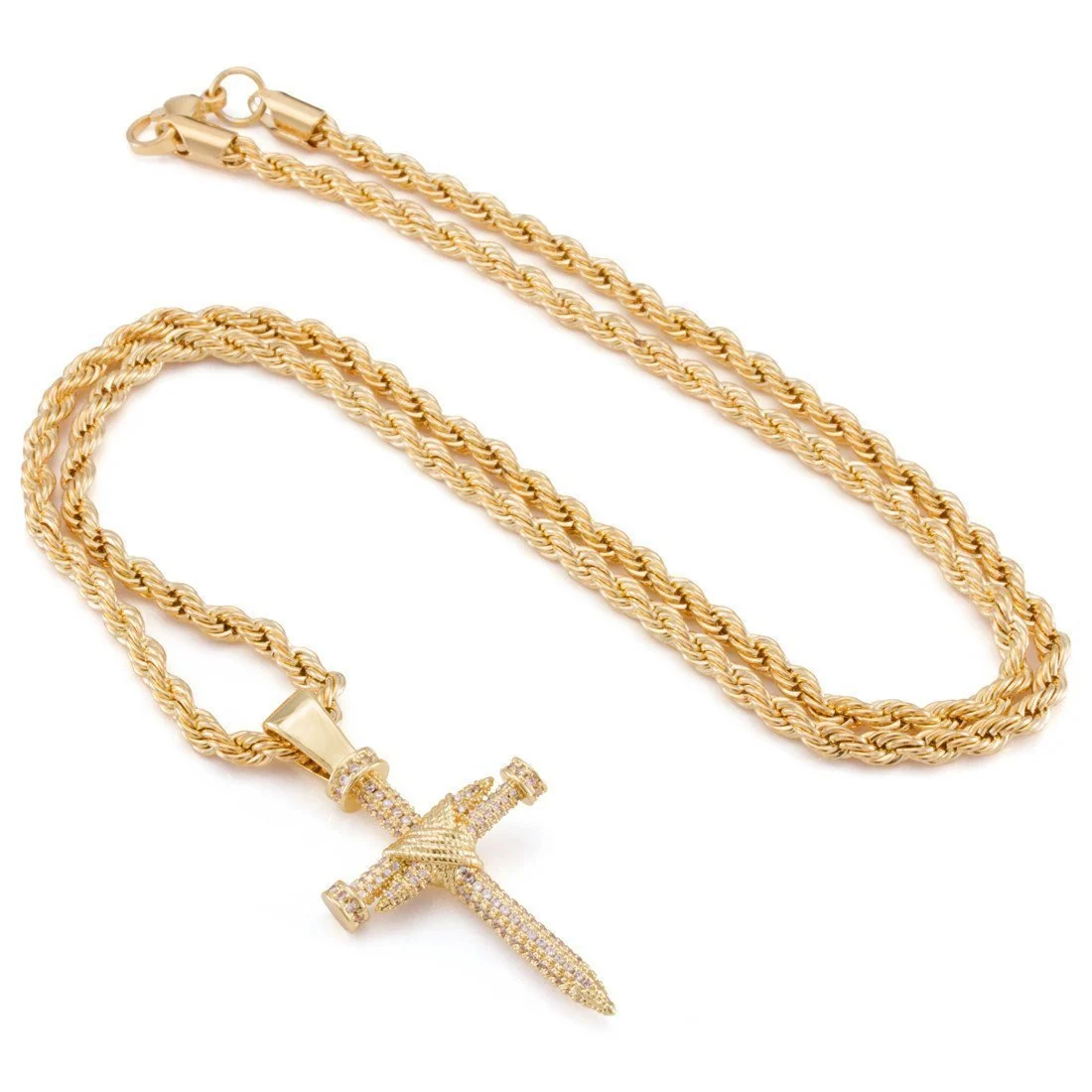 Naszyjnik Nail Cross