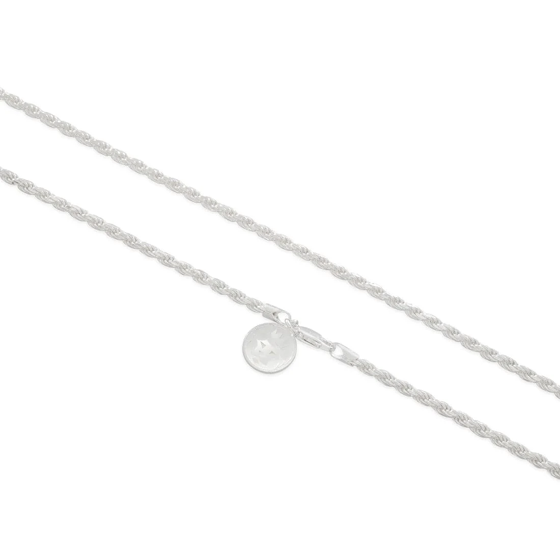 Łańcuszek Rope 3mm Italian Sterling Silver