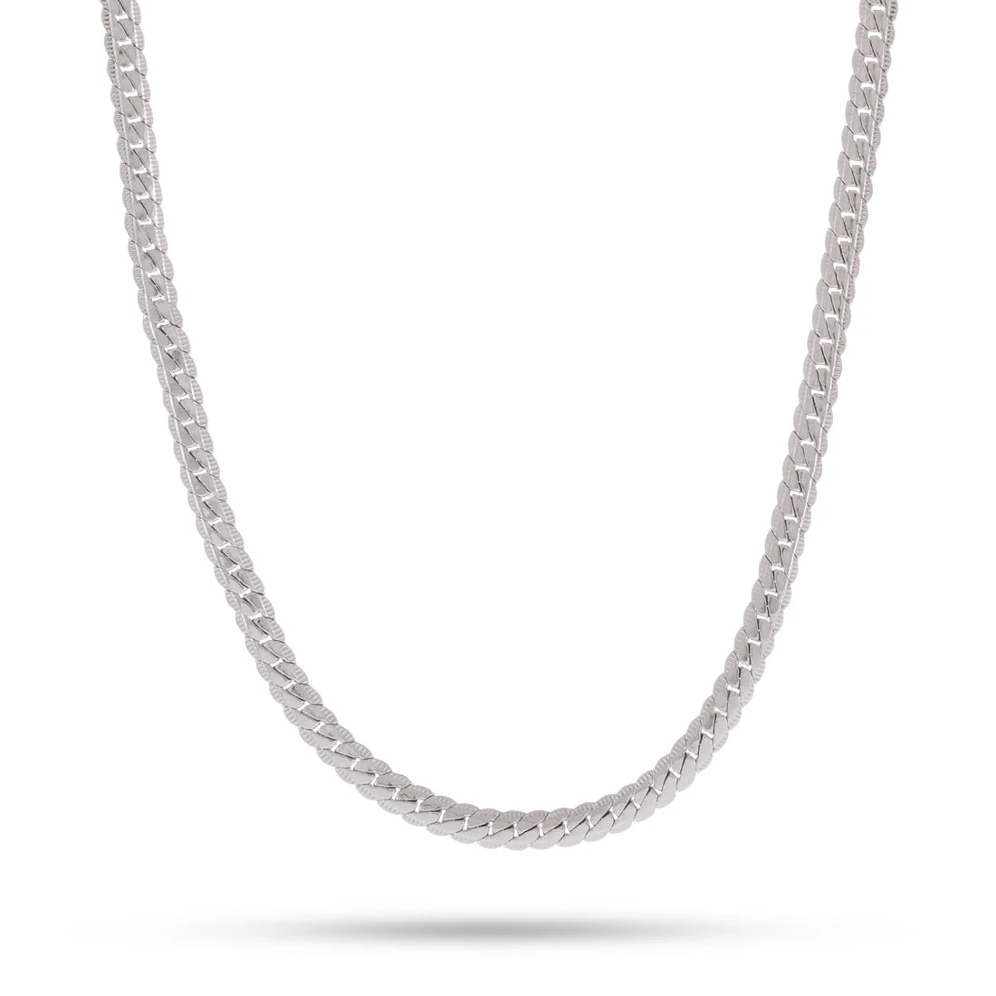 5mm Moon Cut Miami Cuban Link Ketting