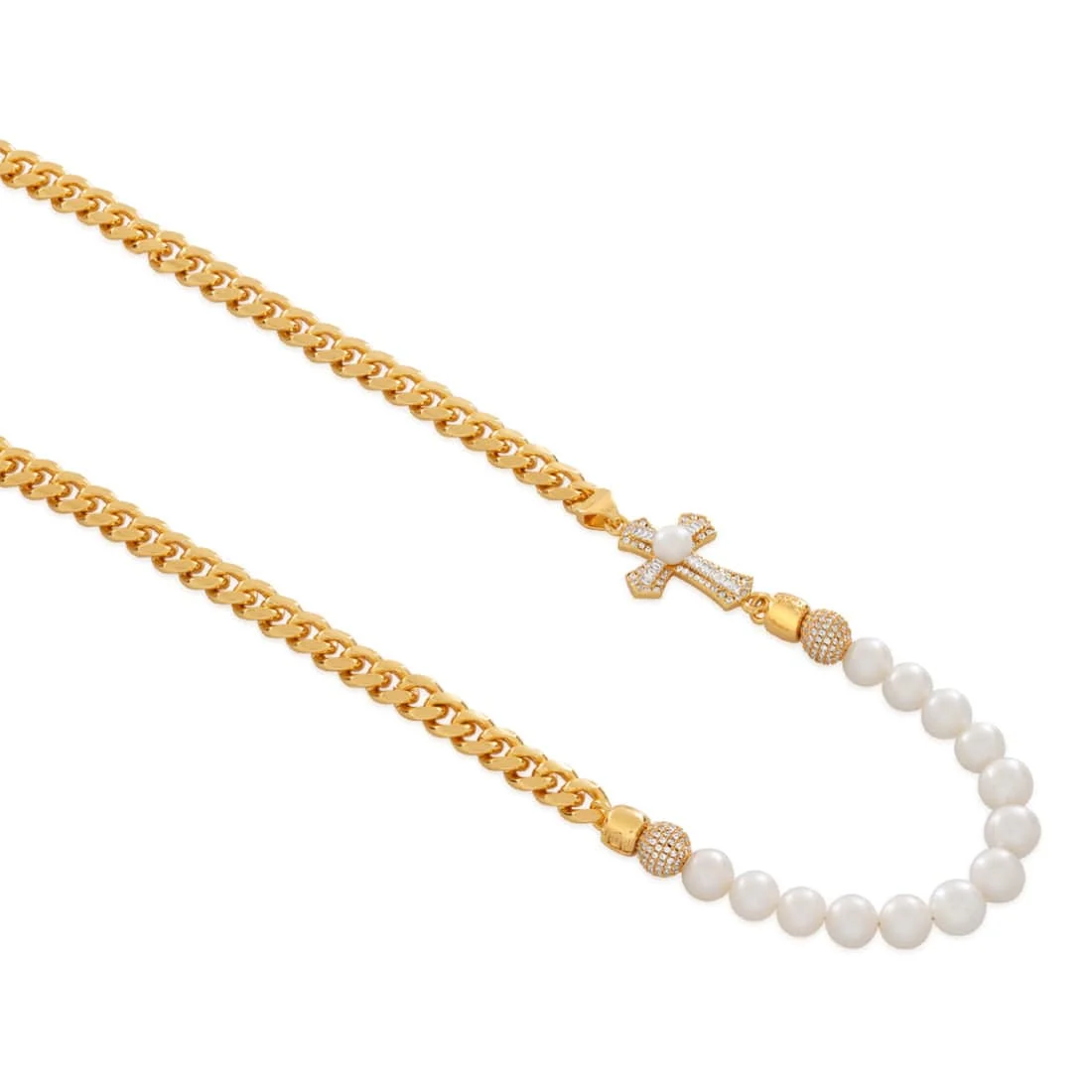 Pearl of Wisdom Cross Kolye