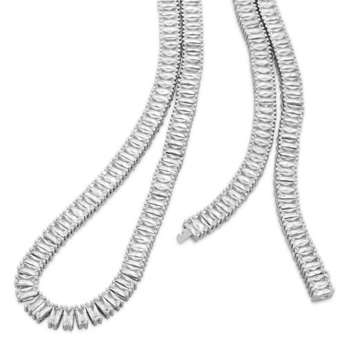 6mm 長方形鑽網球鏈