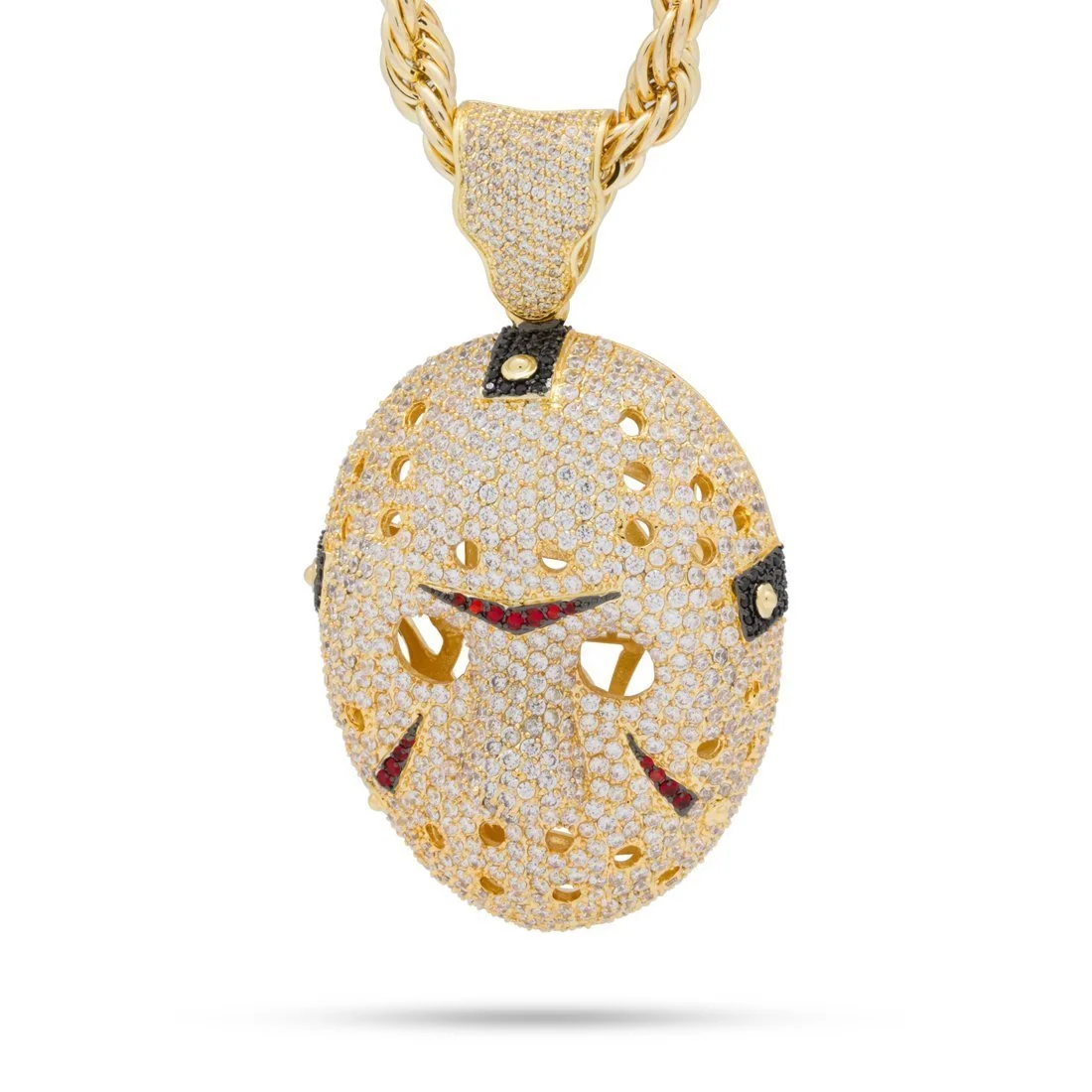 Collana con maschera da hockey XL