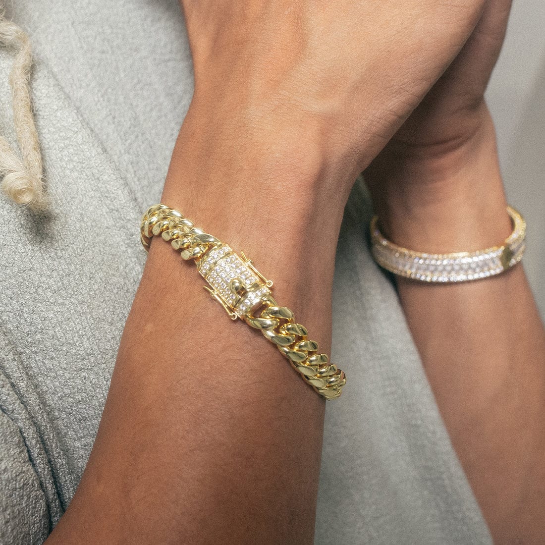 Złota bransoletka Miami Cuban Link 5mm