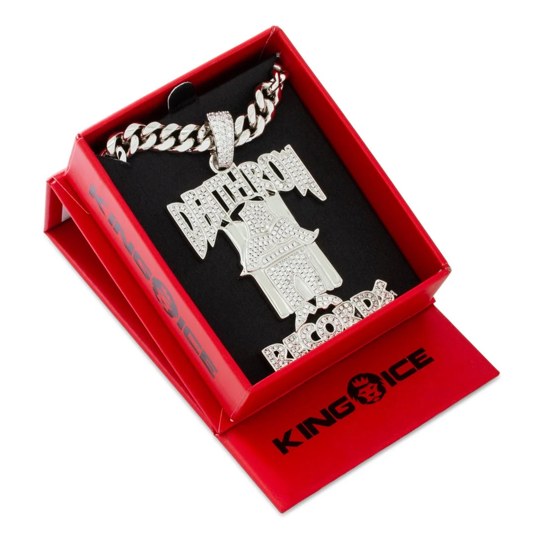 Death Row Records x King Ice - OG Death Row Logo-ketting