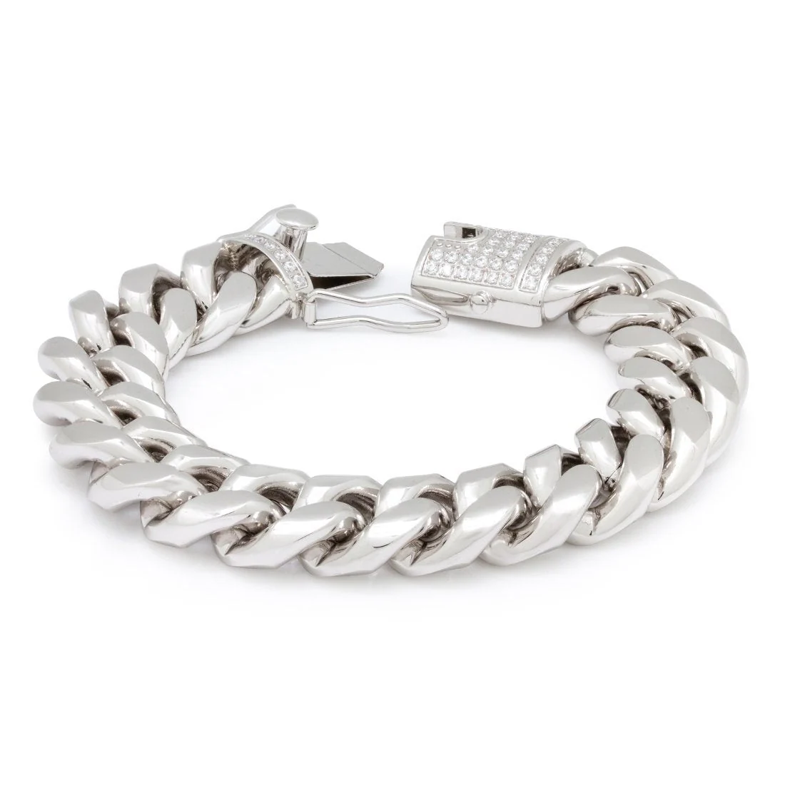 16mm Miami Cuban Link-armband