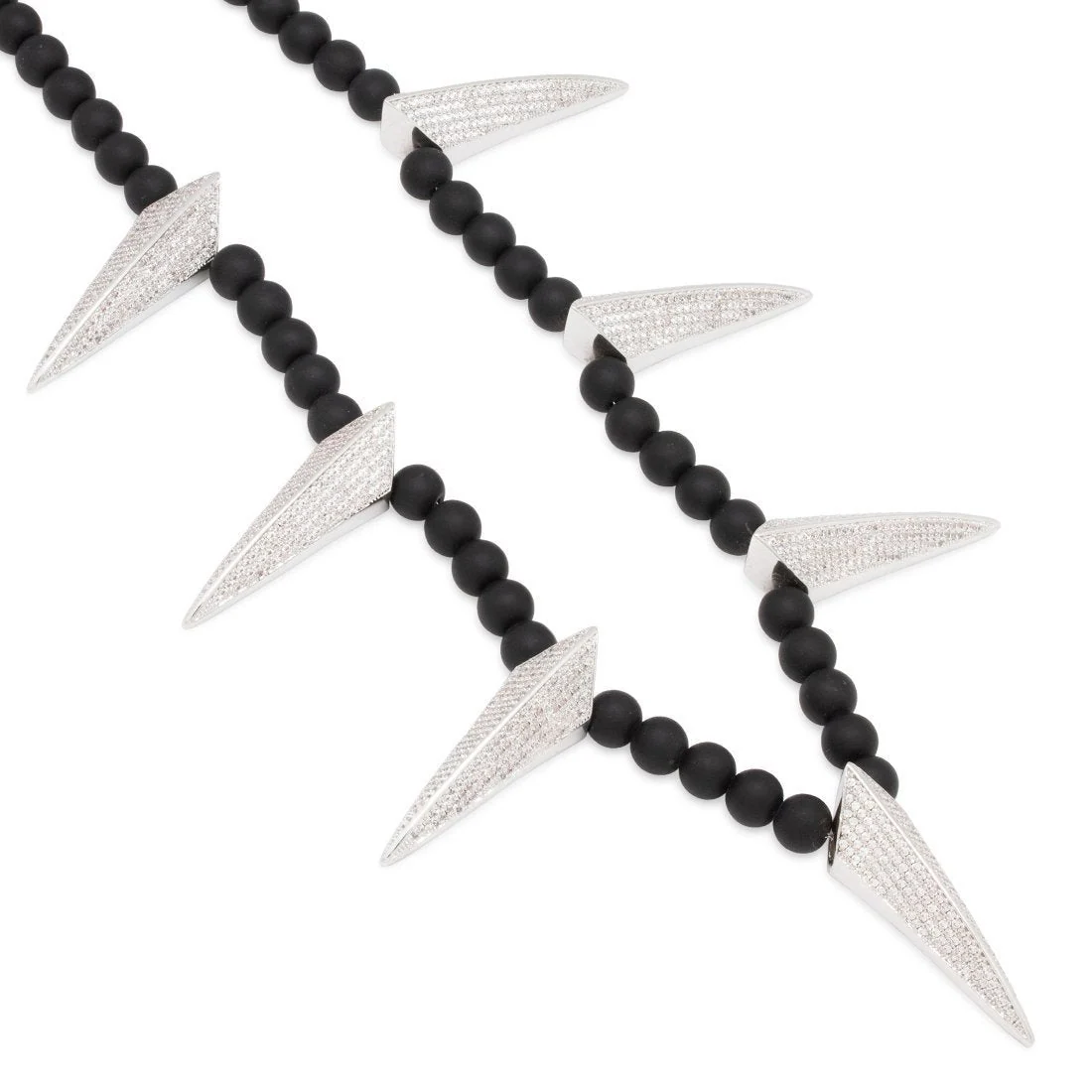 Onyx Wakanda geïnspireerde ketting