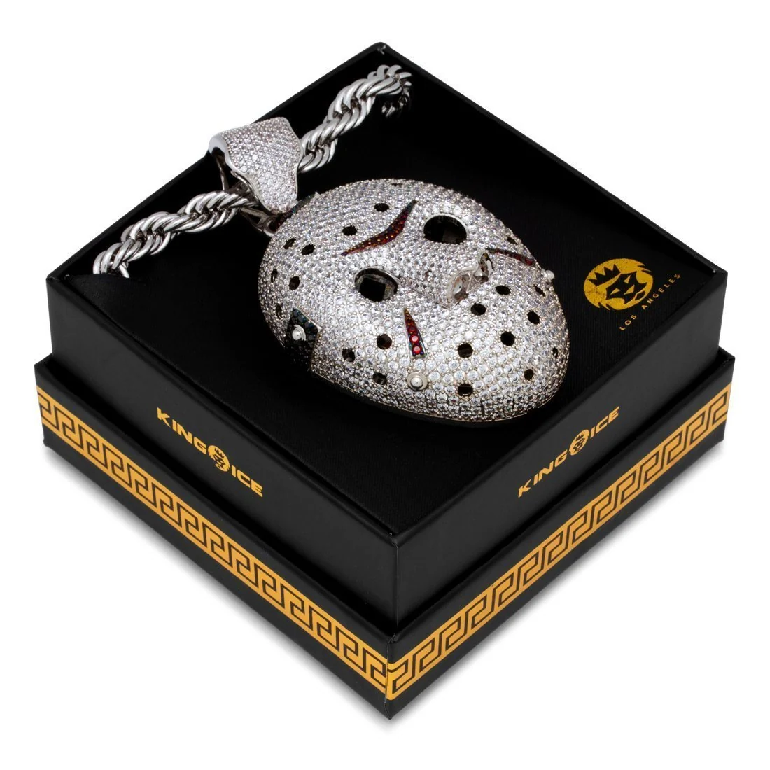 Collana con maschera da hockey XL