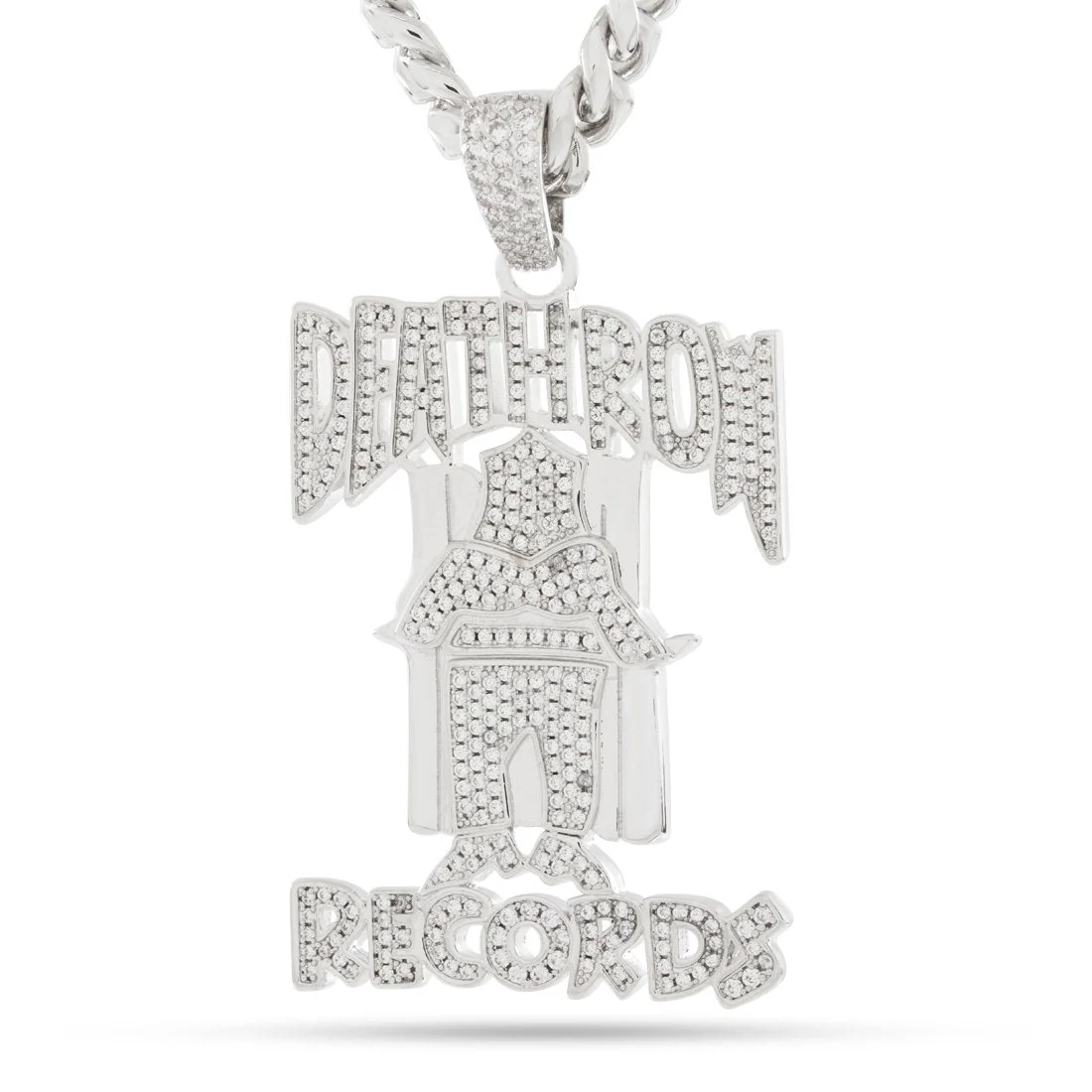 Death Row Records x King Ice - OG Death Row Logo-ketting