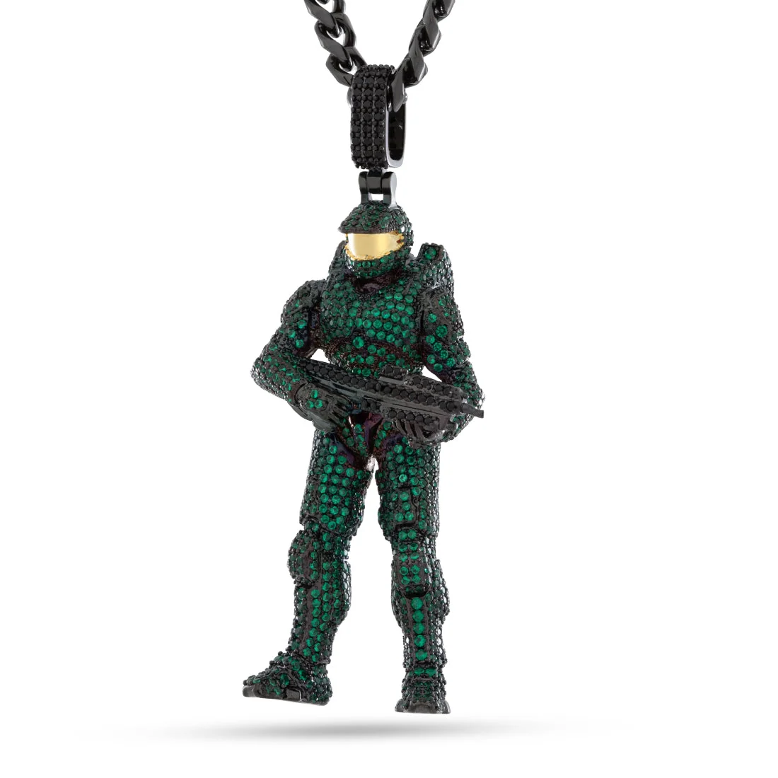Halo x King Ice - Mark VI Master Chief Halskette