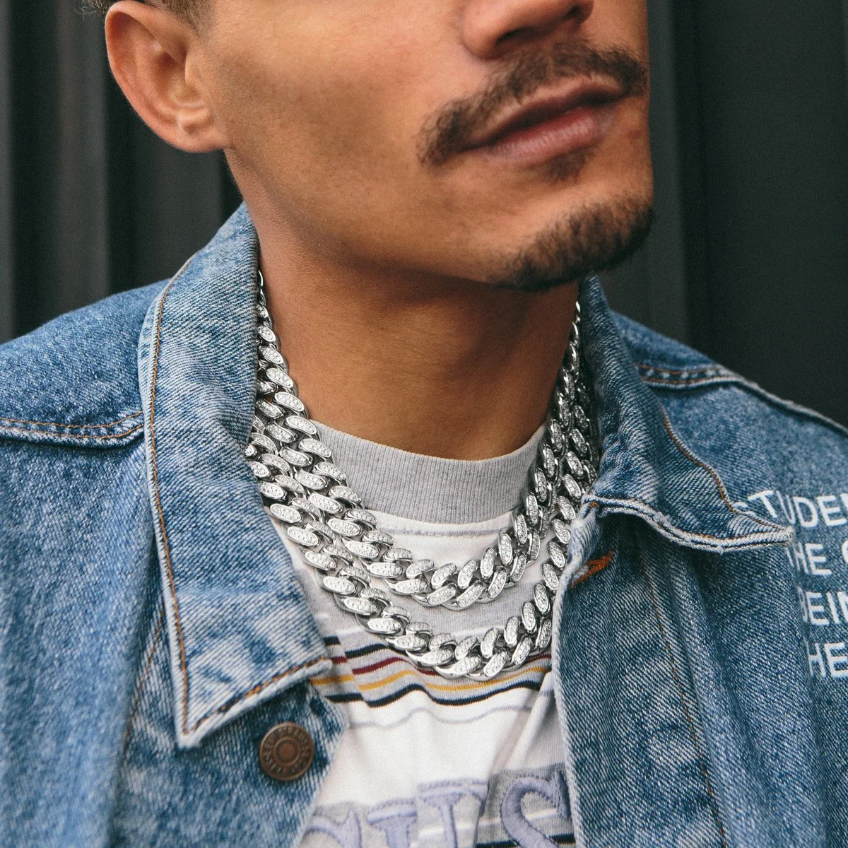 15mm Iced Miami Cuban Link-kæde