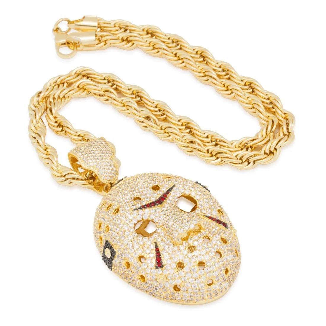 Collana con maschera da hockey XL