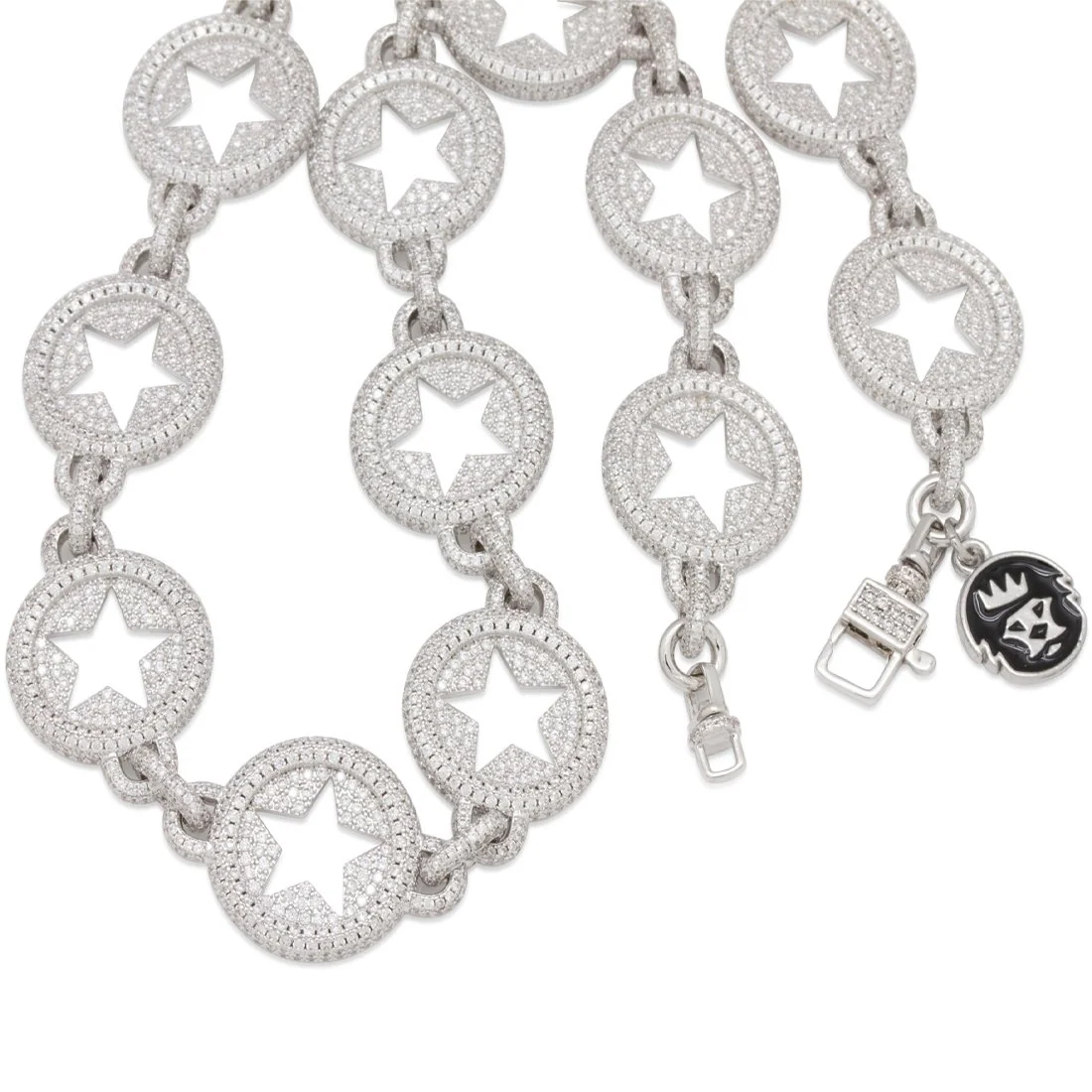 20mm Circled Star Zincir