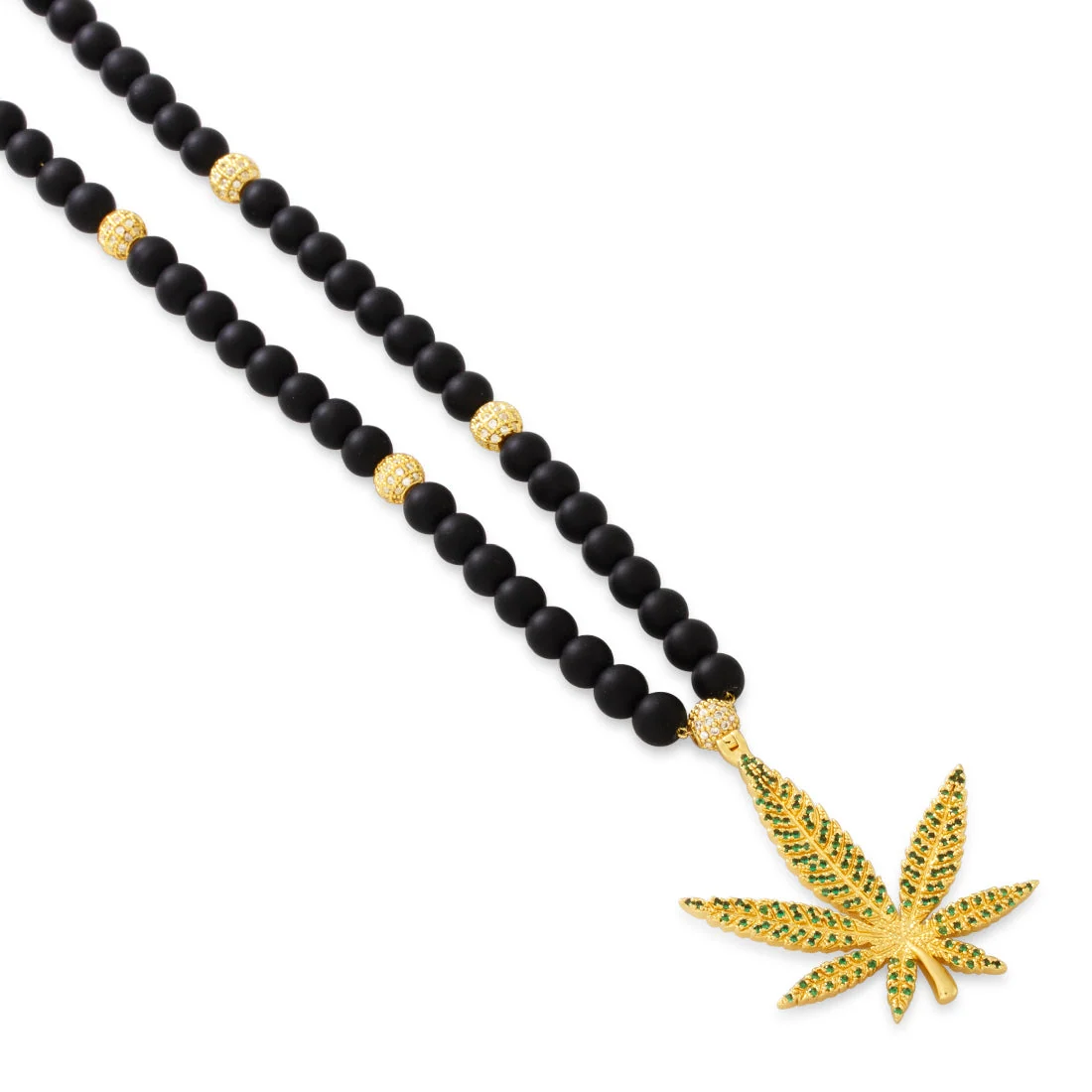 Naszyjnik High Rise Cannabis Leaf