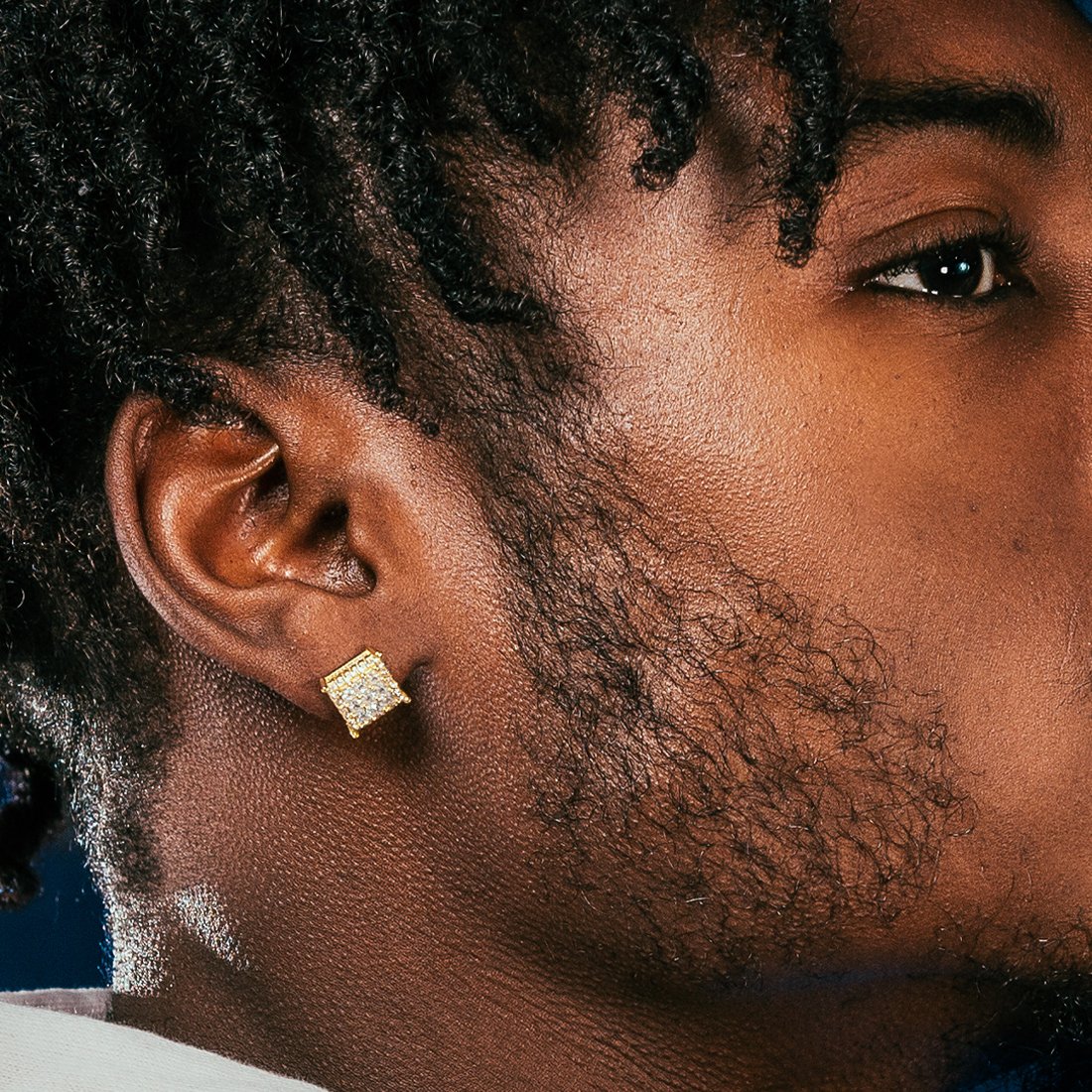Double-Row Stud Earrings