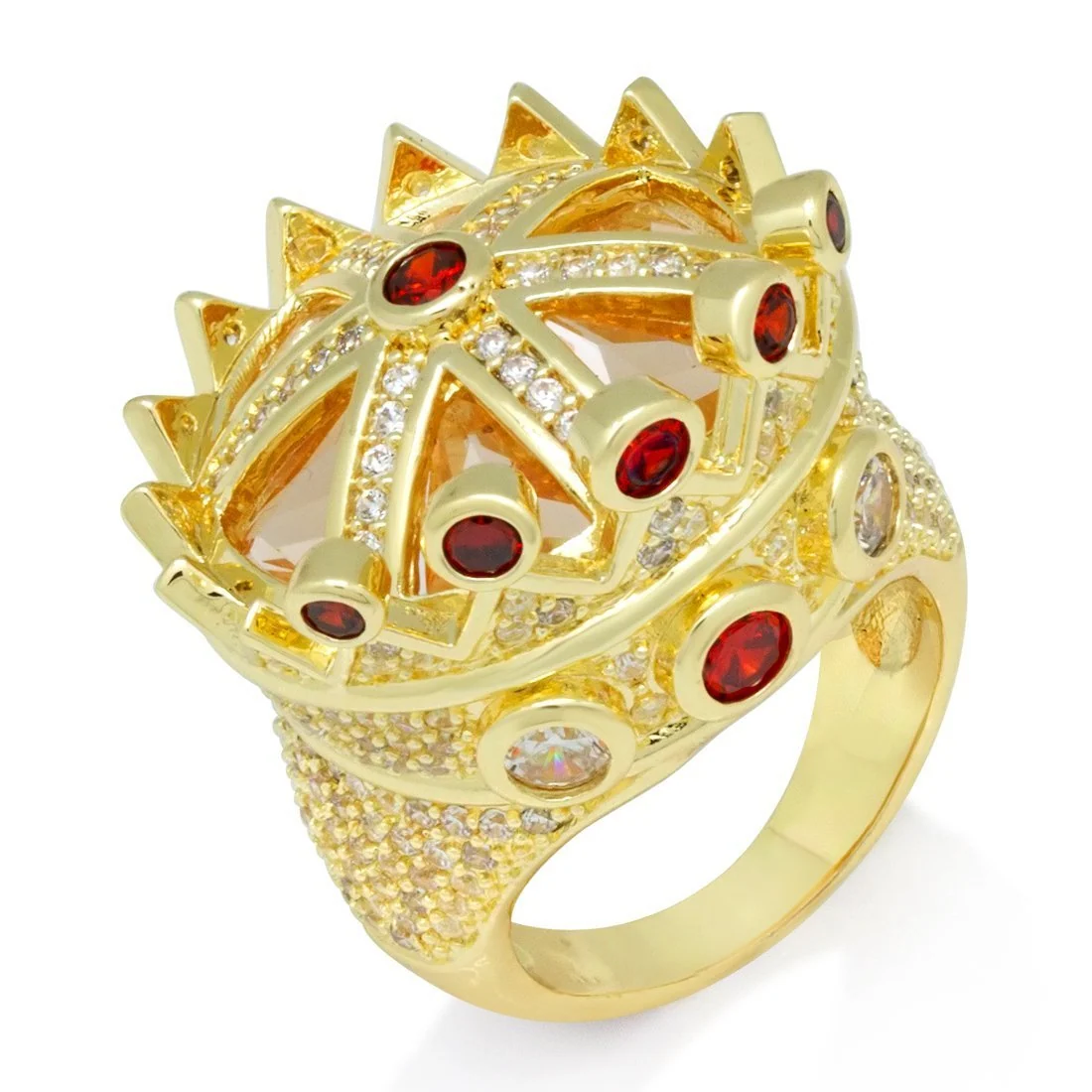 Iced Crown-ring