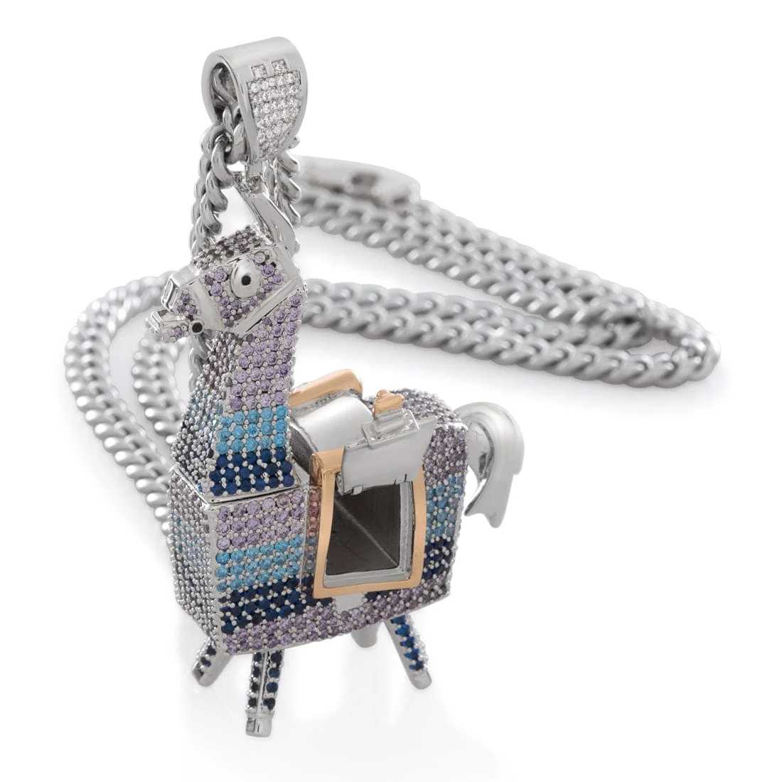 Fortnite x King Ice - Naszyjnik Supply Llama Stash