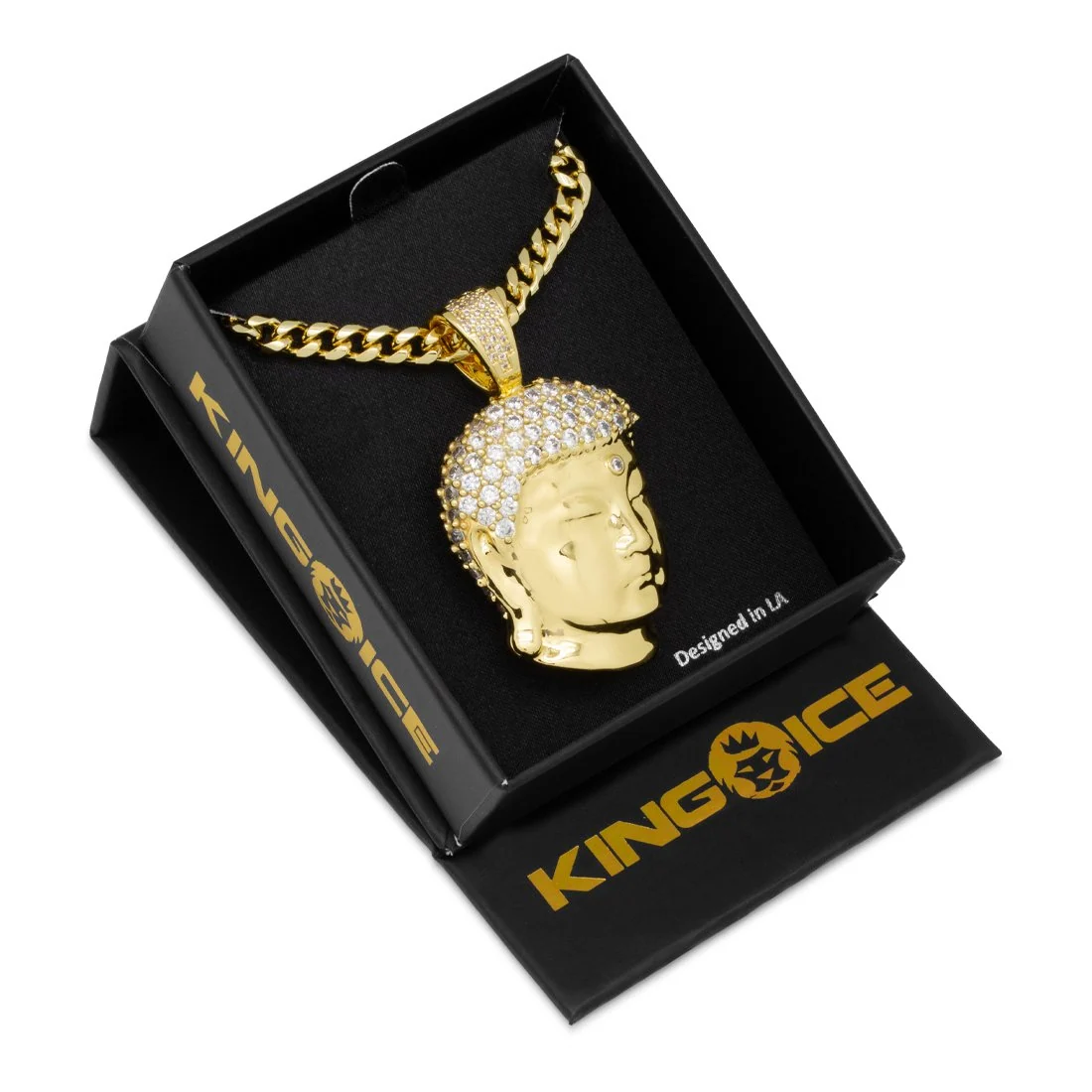Collier Bouddha éclairé 3D Boss