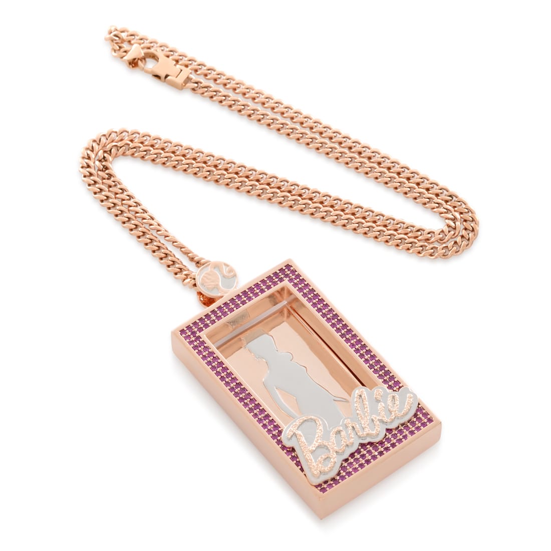 Barbie x King Ice - You Can Be Anything Portrait Necklace