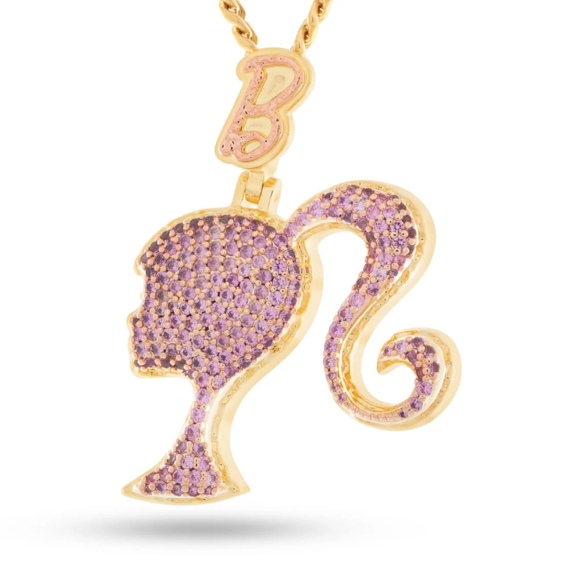 Barbie x King Ice - Silhouette Necklace
