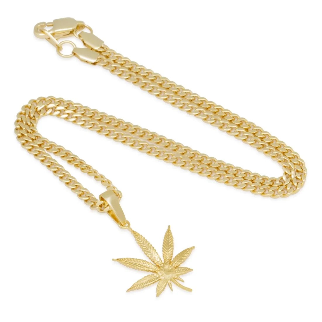 Colar Cannabis Leaf