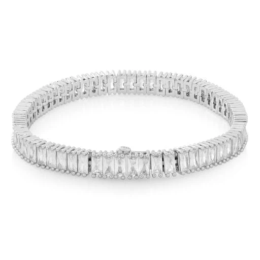 Bracciale Tennis Baguette 6mm