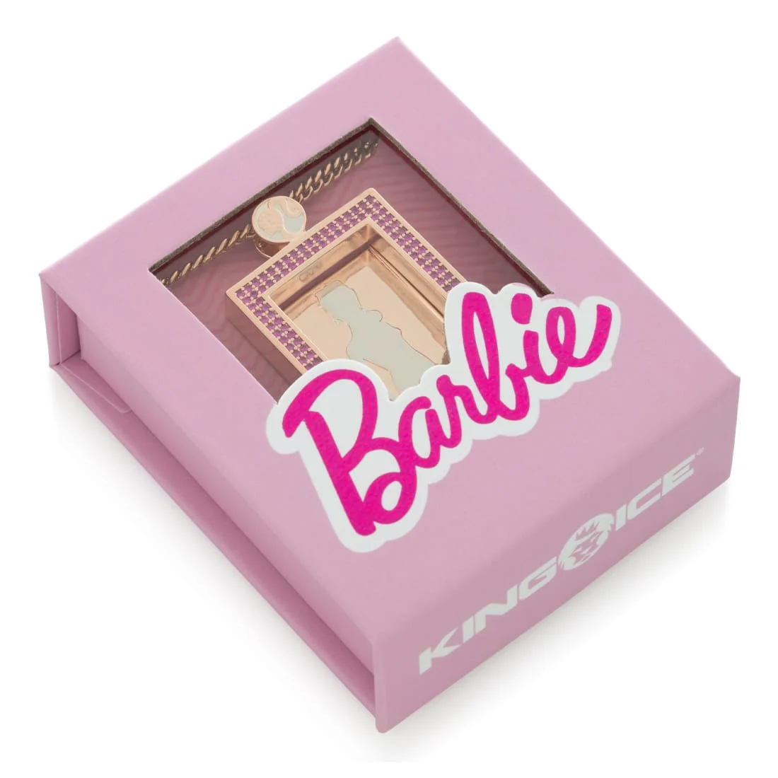 Barbie x King Ice - You Can Be Anything Portrait Necklace